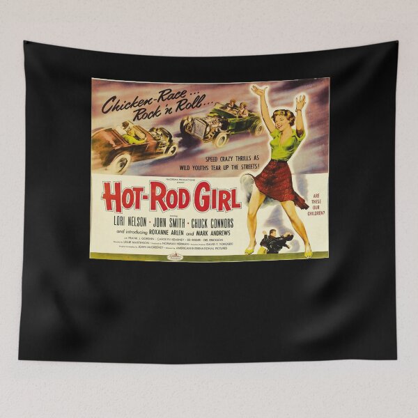 Item preview, Movie Poster Hot Rod Movie funny Classic Girl designed and sold by HotRodChieMovie.