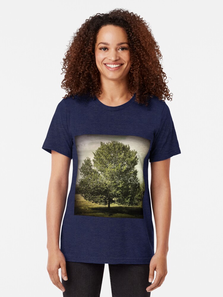 Alternate view of Nature Lovers Gift - Perfect Tree Tri-blend T-Shirt