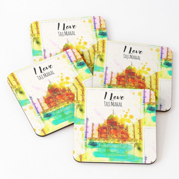 Item preview, I Love Taj Mahal designed and sold by Inspired~Souls.
