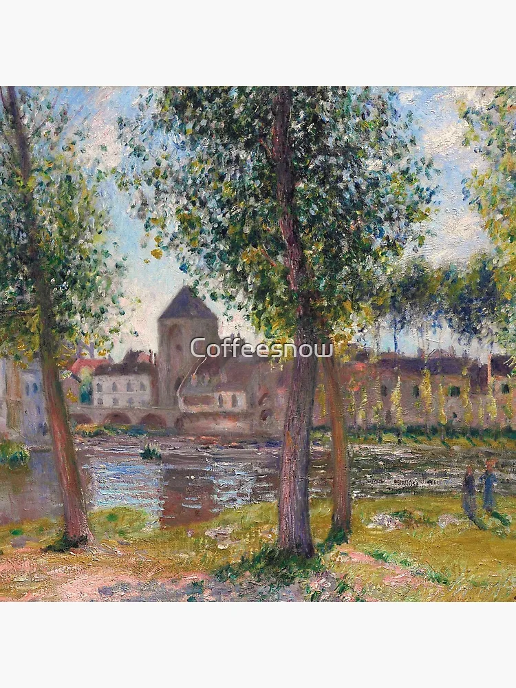 アルフレッド・シスレーL'ALLEE DES PEUPLIERS A MORET Fichier:Allée des peupliers de Moret by Sisley (Yamagata