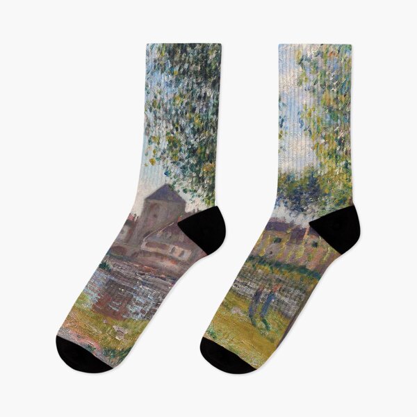 Item preview, Alfred Sisley - Les peupliers à Moret sur Loing,_ près midi designed and sold by Coffeesnow.