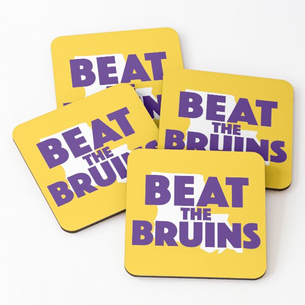 Item preview, Beat the Bruins | Purple & Gold designed and sold by SLAG-Creative.