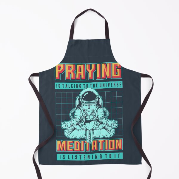 Item preview, Vector Illustration Astronaut Doing Meditation Space with Retro 90s Colors Space designed and sold by Peekonet.