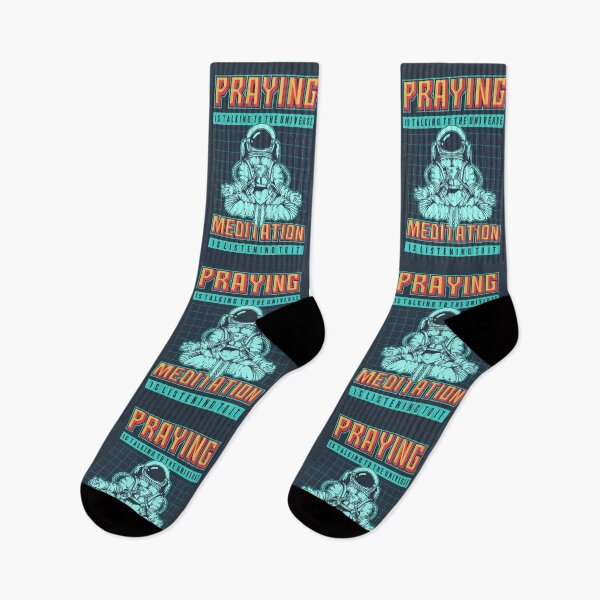 Item preview, Vector Illustration Astronaut Doing Meditation Space with Retro 90s Colors Space designed and sold by Peekonet.