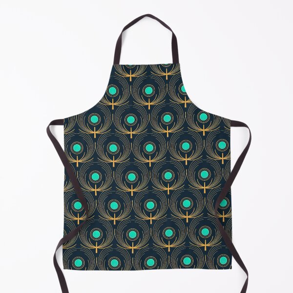 Item preview, Stylized Peacock Feather Seamless Pattern, Peacock Feather Pattern, Peacock Feather Vector Pattern designed and sold by graphic-genie.