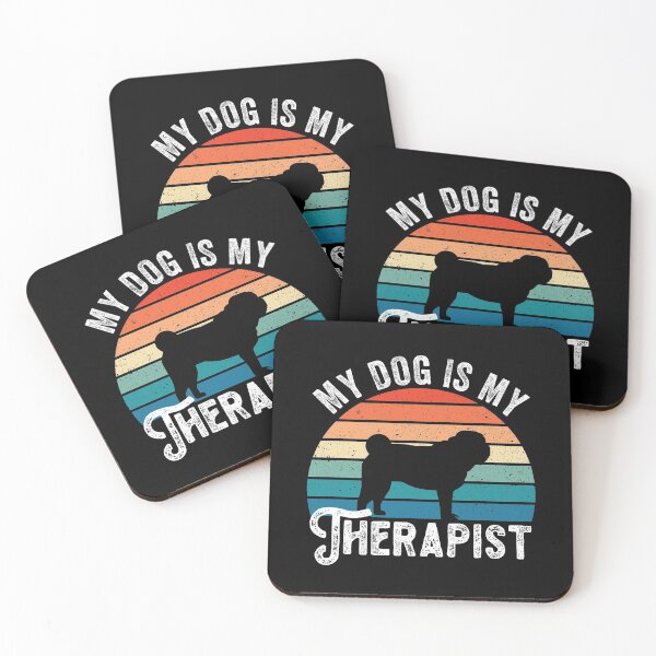 Item preview, My dog is my therapist funny  designed and sold by KGN  CREATIVITY.