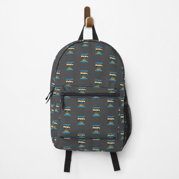 Item preview, Survived High School! (on Dark Grey) designed and sold by PawsitiveMum.