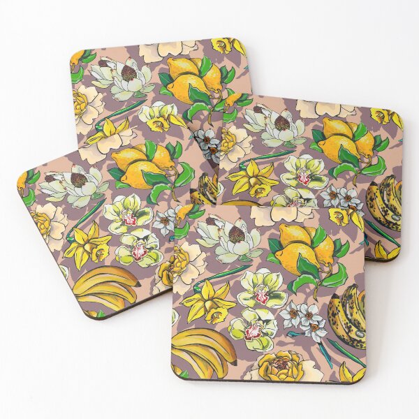 Item preview, Tonos Amarillos Floral designed and sold by ariellemorris.