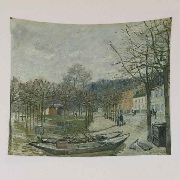 Item preview, Alfred Sisley Painting - The Flood at Port Marly designed and sold by Coffeesnow.