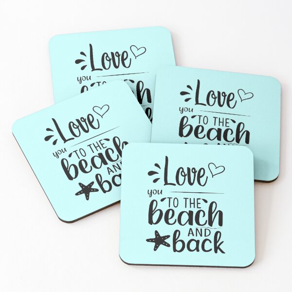 Item preview, Love You to the Beach and Back!  designed and sold by CristalleLisa.
