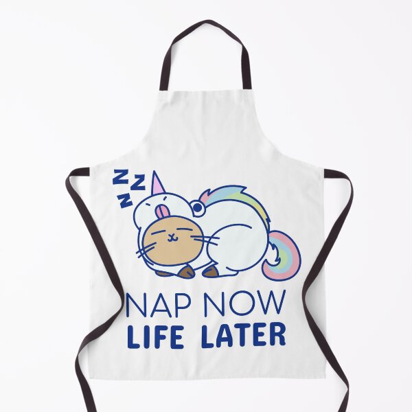Item preview, Nap Now Life Later Cat in Unicorn Suit Cute & Funny Shirt designed and sold by allmytees.