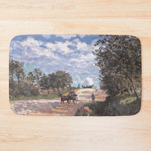 Item preview, Alfred Sisley - La route de Mantes a Choisy le Roi designed and sold by Coffeesnow.