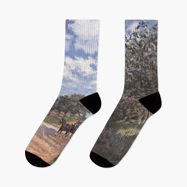 Item preview, Alfred Sisley - La route de Mantes a Choisy le Roi designed and sold by Coffeesnow.