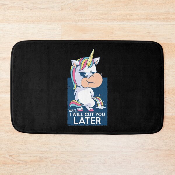 Item preview, I Will Cut You Unicorn designed and sold by InsidePint.