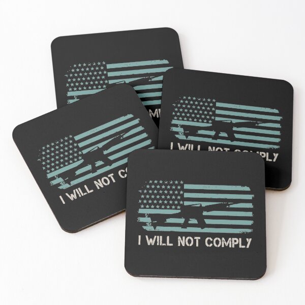 Item preview, I Will Not Comply designed and sold by InsidePint.