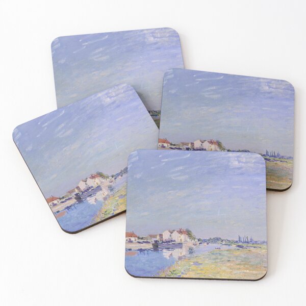 Item preview, Alfred Sisley Painting - Saint Mammès  designed and sold by Coffeesnow.