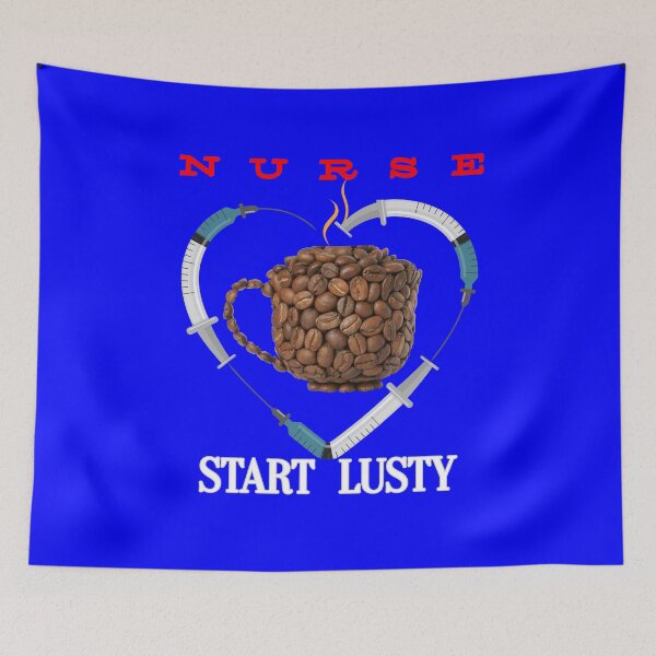 Item preview, Nurse Start Lusty With Coffee. New design designed and sold by SAMAFASHION.