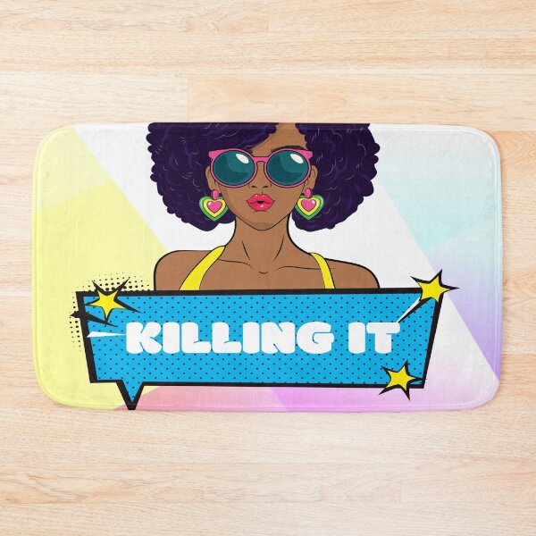 Item preview, Afro American Killing it print designed and sold by aquinavortex.