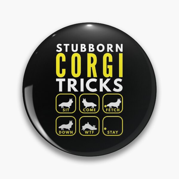 Item preview, Stubborn Corgi Tricks - Dog Training designed and sold by DoggyStyles.