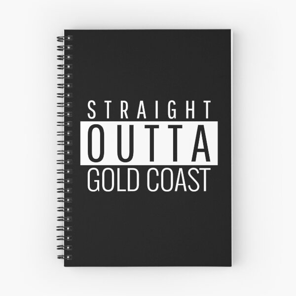 Item preview, Straight Outta Gold Coast Queensland  designed and sold by Teelogic.