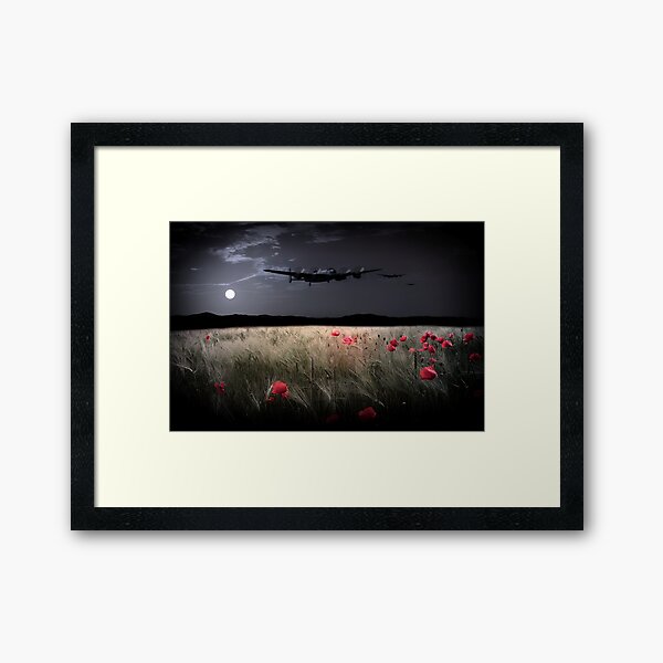 By The Silver Light Framed Art Print