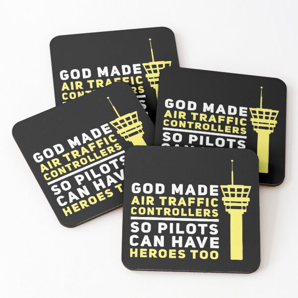 Item preview, God Made Air Traffic Controllers So Pilots Can Have Heroes Too designed and sold by Dancing Dolphin Crafts.