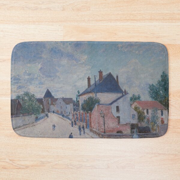 Item preview, Alfred Sisley Painting - Street in Moret designed and sold by Coffeesnow.