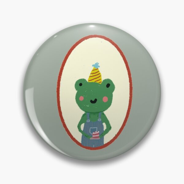 Item preview, birthday frog designed and sold by slugsonmars.