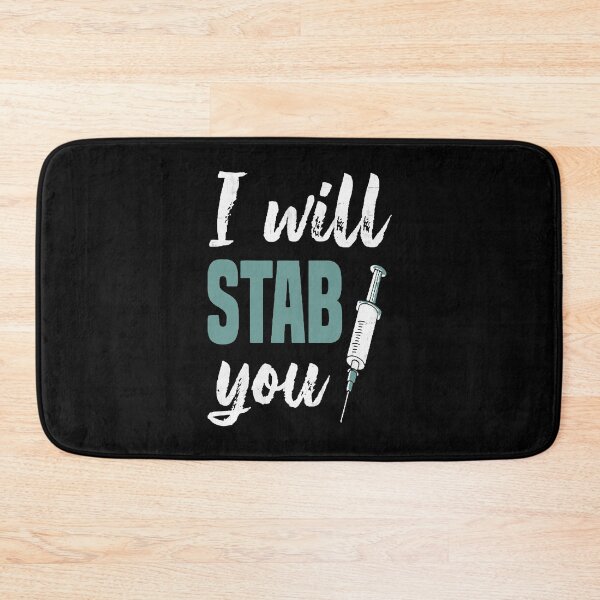 Item preview, I Will Stab You Nurse designed and sold by InsidePint.