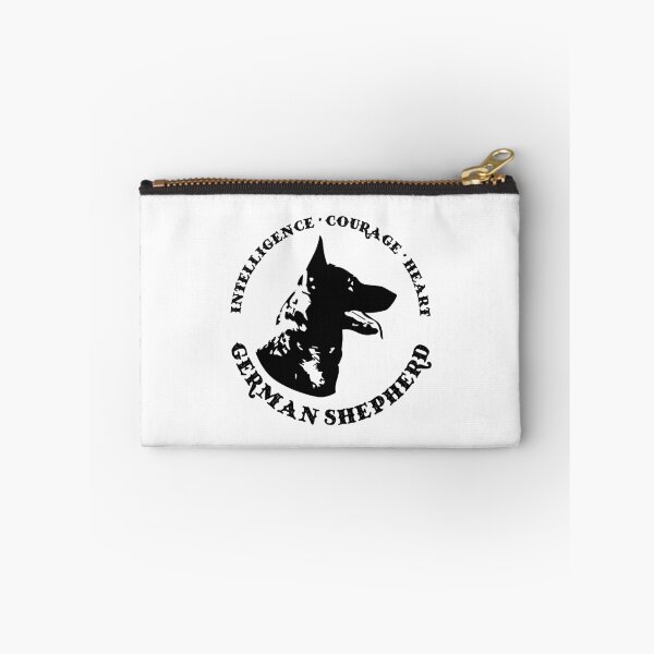 Item preview, German Shepherd Intelligence Courage Heart Dark designed and sold by KodiakGoods.