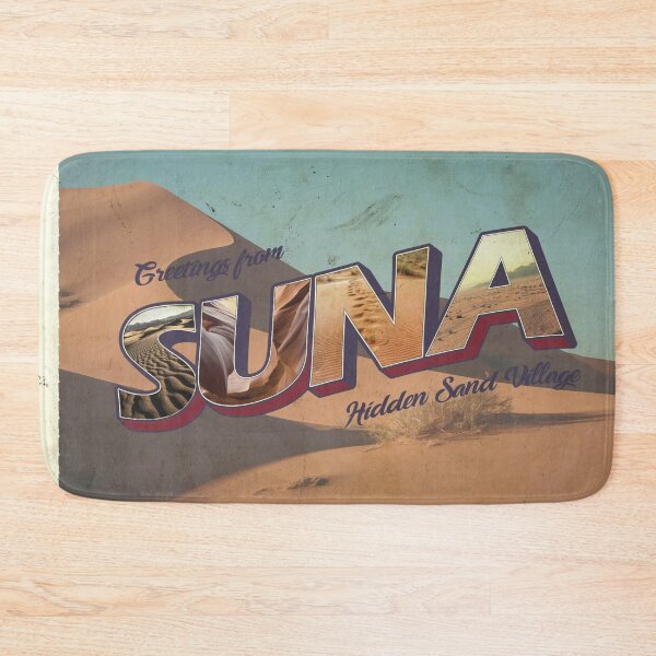 Item preview, Greetings Postcard (Hidden Sand Village) designed and sold by SiSiDi.