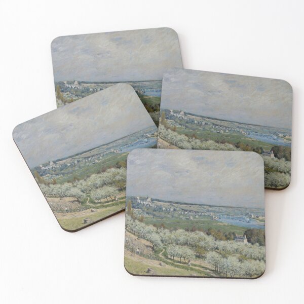 Item preview, Alfred Sisley Painting - The Terrace at Saint-Germain, Spring designed and sold by Coffeesnow.