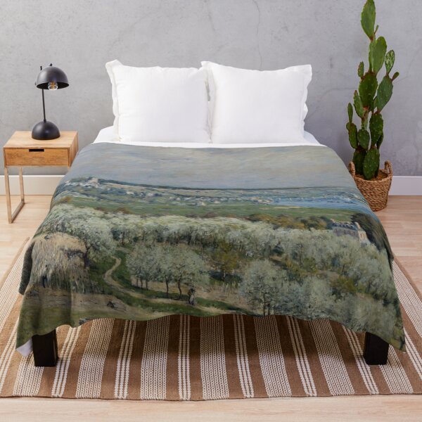 Item preview, Alfred Sisley Painting - The Terrace at Saint-Germain, Spring designed and sold by Coffeesnow.