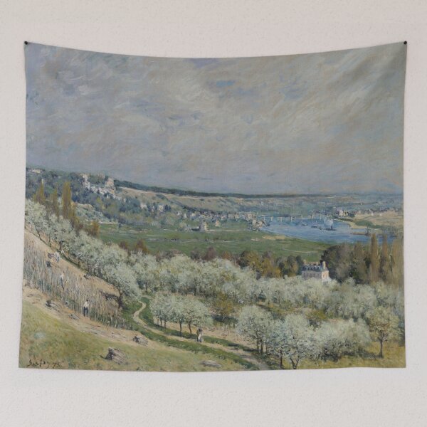 Item preview, Alfred Sisley Painting - The Terrace at Saint-Germain, Spring designed and sold by Coffeesnow.