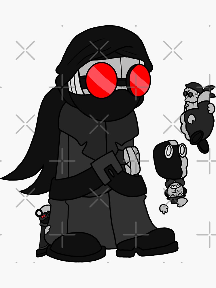 madness combat - hank  Sticker for Sale by SunShineAr