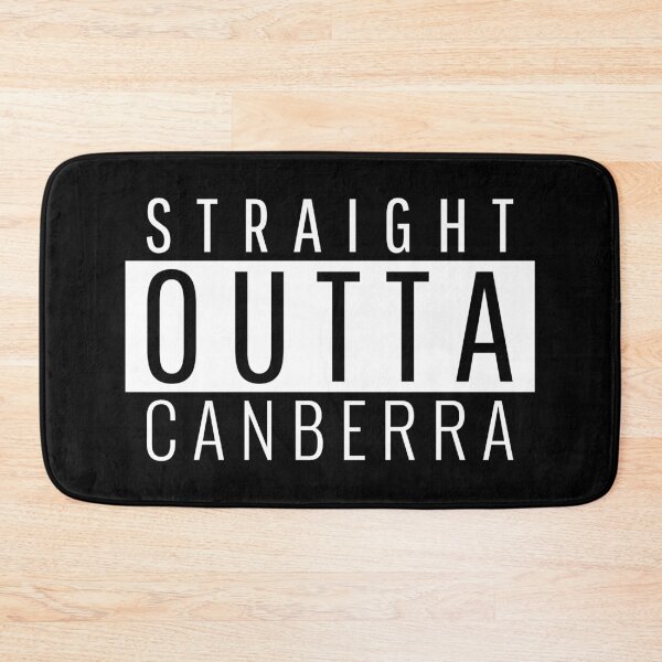 Item preview, Straight Outta Canberra Australian Capital Territory  designed and sold by Teelogic.