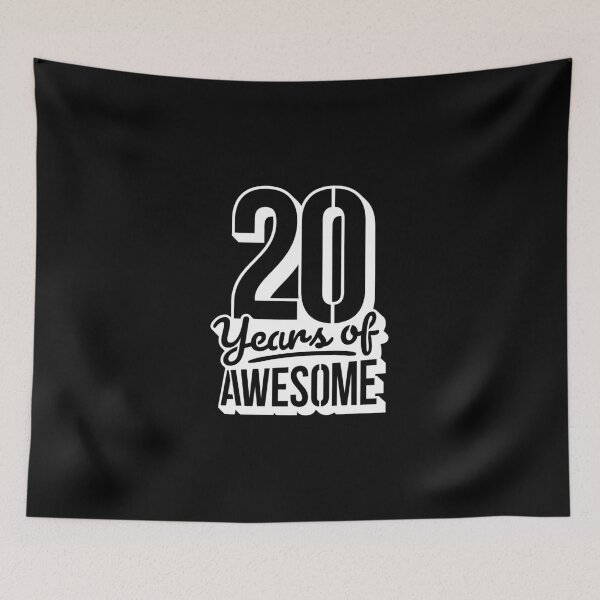 Item preview, 20 Years of Awesome designed and sold by Mriganka Gogoi.