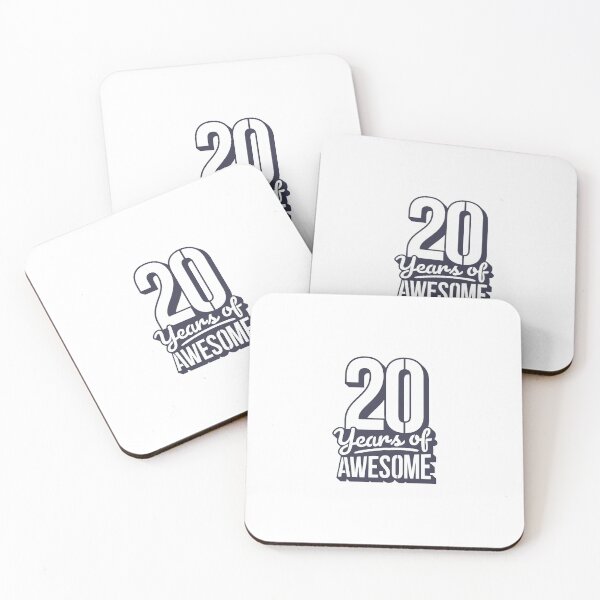 Item preview, 20 Years of Awesome designed and sold by Mriganka Gogoi.