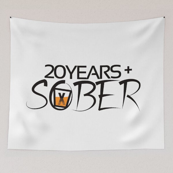 Item preview, 20 Years Sober | Sober Life  designed and sold by Popular-Designz.