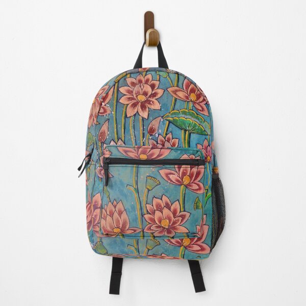 Item preview, Lotus blooms/painting/City Palace, Jaipur designed and sold by VeenaNair23.