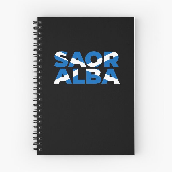 Item preview, Saor Alba - Free Scotland - Scottish Flag Blue - Gaidhlig designed and sold by Indy2tees.