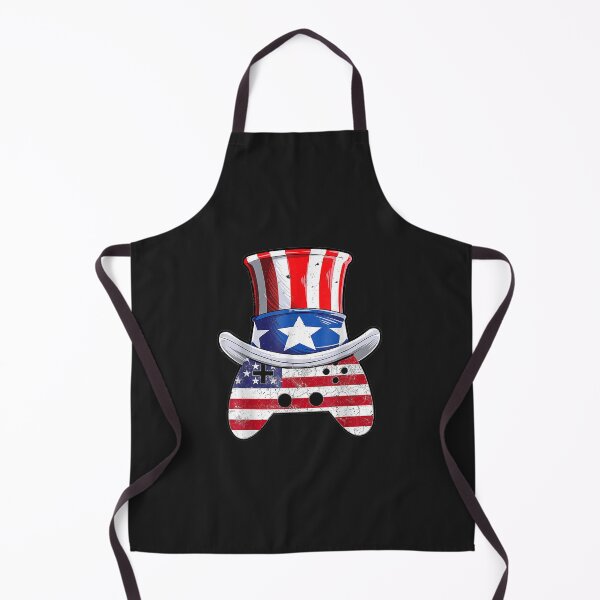 Item preview, 4th Of July Patriotic American Flag Video Game teen Gamer T-Shirt designed and sold by Busan-Benfica.