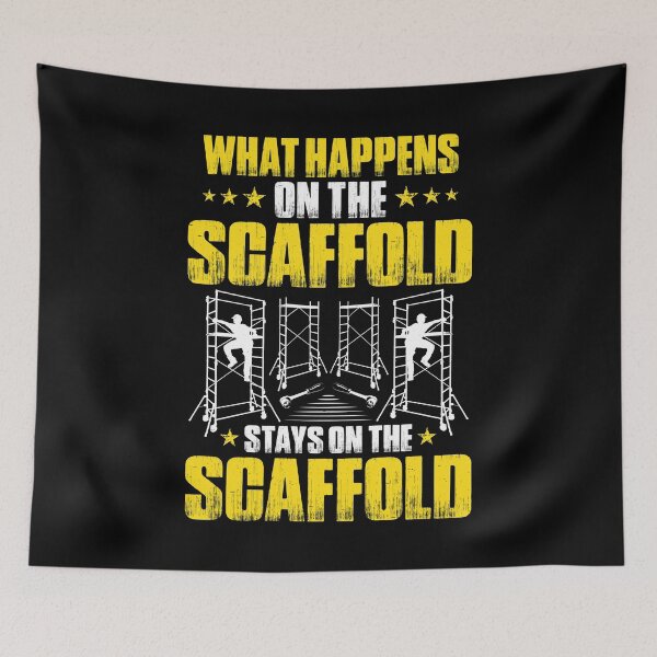 Item preview, Scaffolder Scaffolding Scaffold Builder designed and sold by Krautshirts.