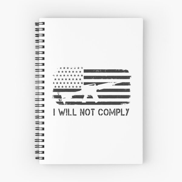 Item preview, I Will Not Comply designed and sold by InsidePint.