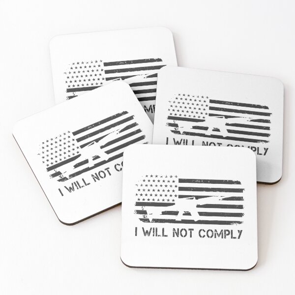 Item preview, I Will Not Comply designed and sold by InsidePint.