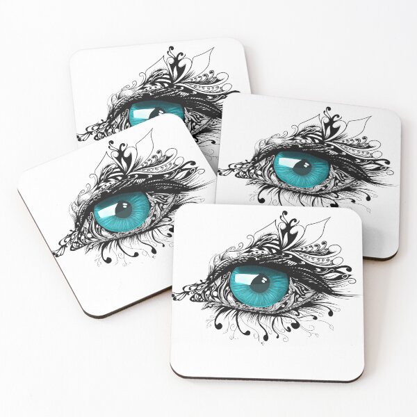 Item preview, abstract eye illustration designed and sold by cryptoartdesign.