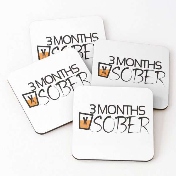 Item preview, 3 Months Sober | Sober Life  designed and sold by Popular-Designz.