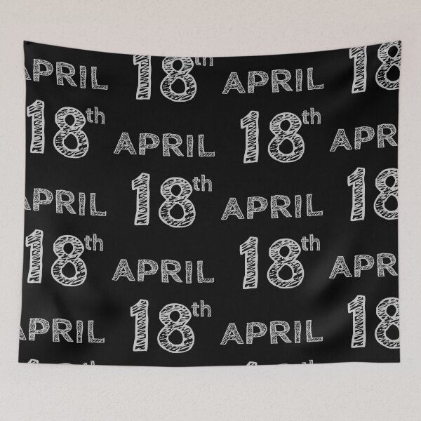 Item preview, Mens Team April 18th - Men's best day joke designed and sold by gordonjulie52.