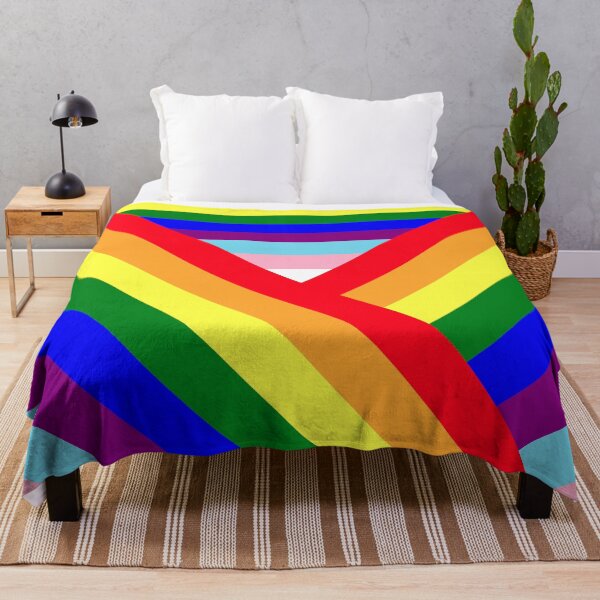 Item preview, LGBTQ+ Equality Pattern Square designed and sold by Hell-Prints.