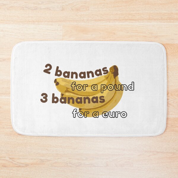 Item preview, 2 bananas for a pound 3 bananas for a euro designed and sold by missmarilee.